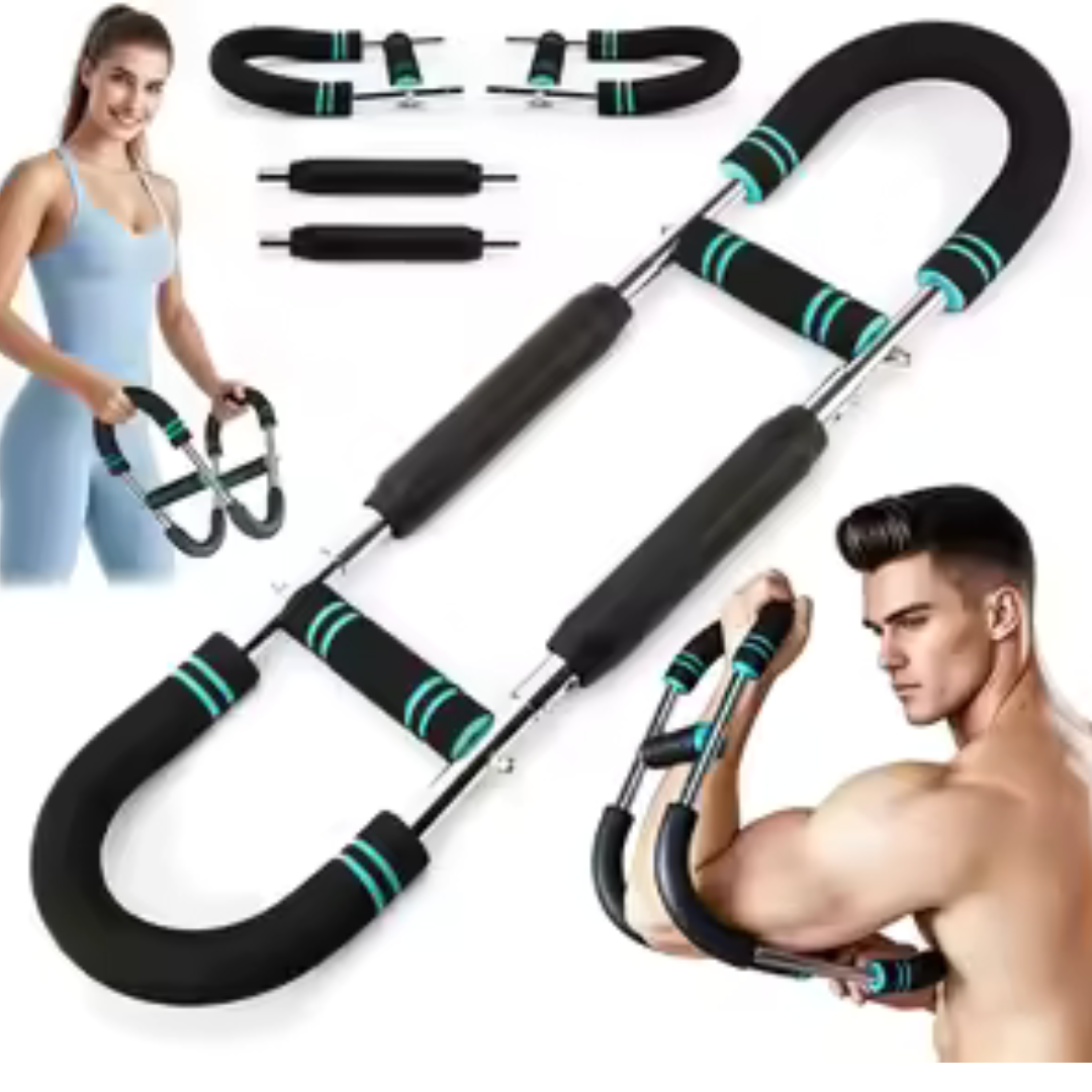 Twister Arm Trainer, Arm Exerciser, Adjustable Resistance Power Chest Expander, for Chest, Arms, Shoulders